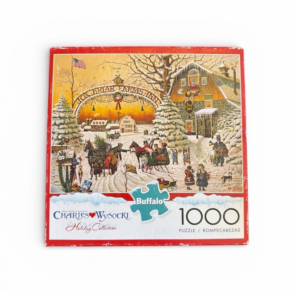 Buffalo Games SEE INFO Charles Wysocki Holiday Puzzle - 1000 Pieces